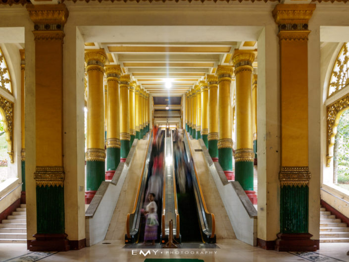 Temple Yangon Myanmar Asia