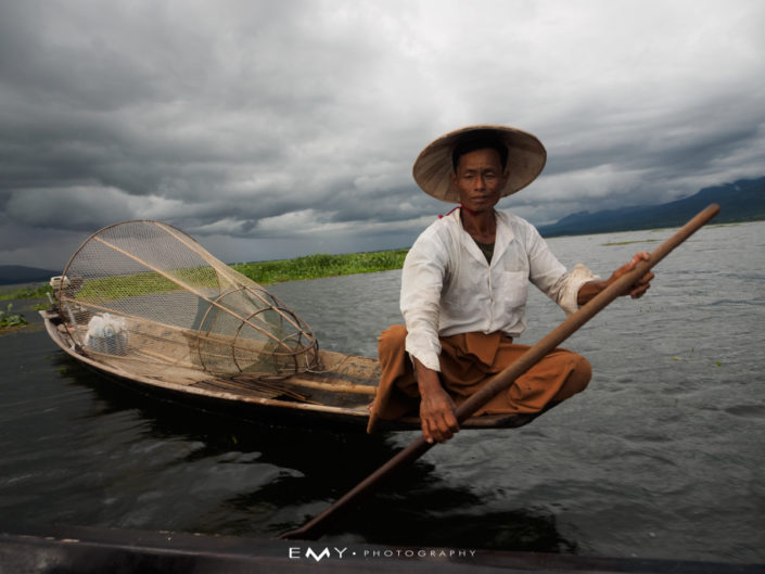 Fisherman Myanmar Asia